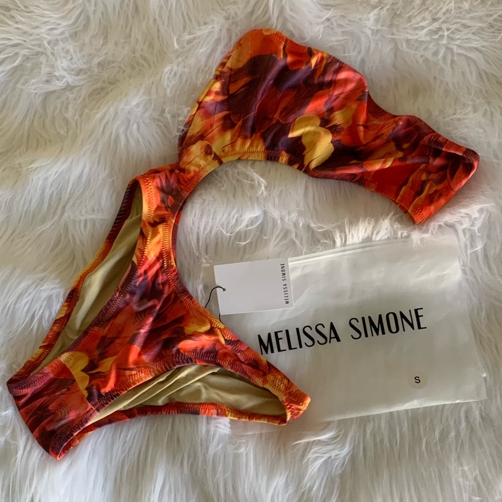Melissa Simone Elle Cut-Out One Piece Swim